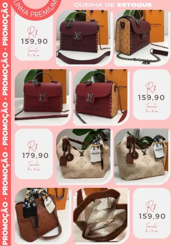 QUEIMA DE ESTOQUE - BOLSAS!