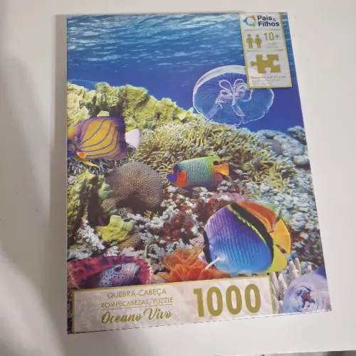 Oceano Vivo 1000 peças Quebra-Cabeça Puzzle