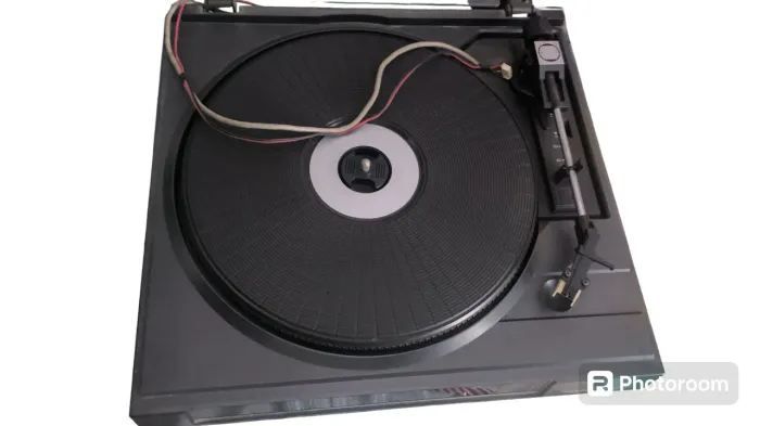 toca-discos philco-hitachi com retorno automático