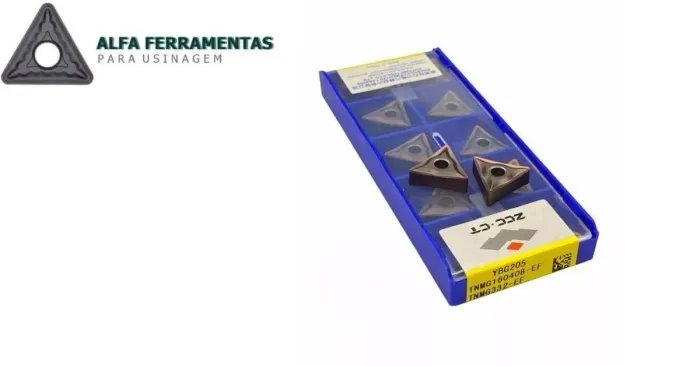 Insertos Pastilhas Tnmg 160408 Zcc EF M10-M20