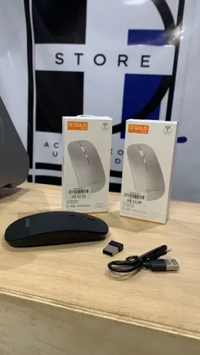Mouse sem fio recarregável 2.4G wireless para pc ou notebook