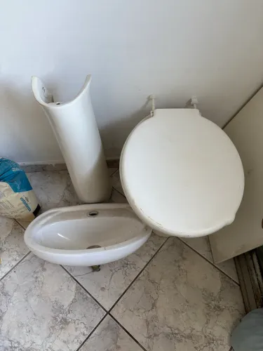 Vaso banheiro e pia 