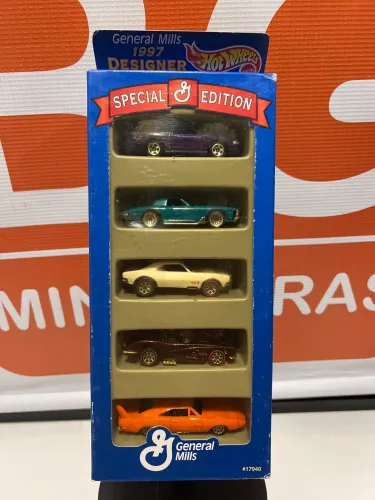 Pack General Mills 1997 Hot wheels
