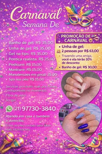 Faço unhas, Milena nails 