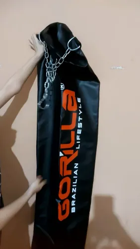 Saco de pancada Muay Thai  Gorila + Par de Luvas