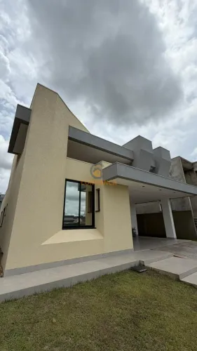 Condomínio Alphaville BR - Casa Moderna com 3 Suítes, Escritório e Espaço Gourmet Climatiz