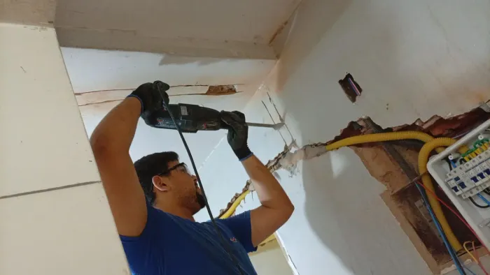 Instalação de ar condicionado