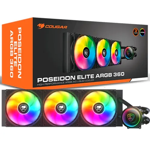 Water cooler cougar elite Poseidon 360mm