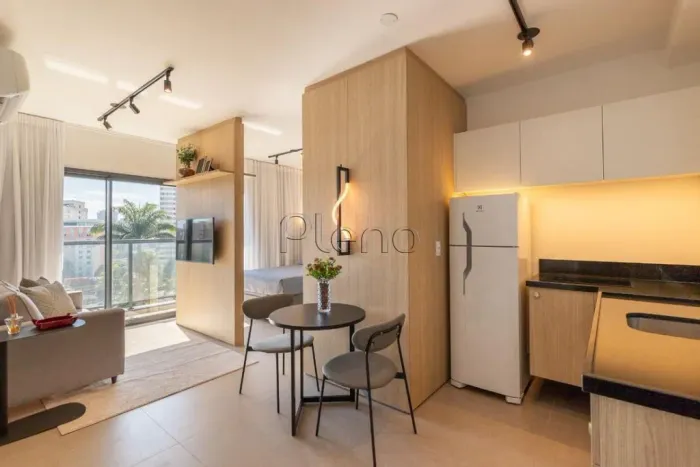 Apartamento para alugar em Campinas, Cambuí, com 1 suíte, com 39 m², MM536