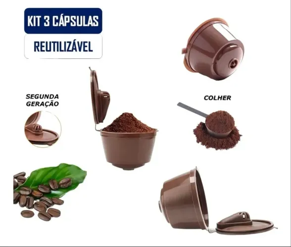 Cápsula para cafeteira Dolce Gusto
