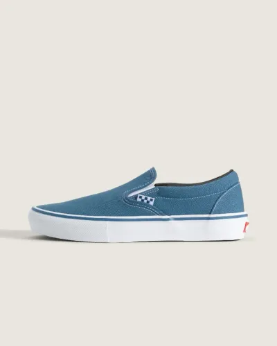 Tênis Vans Skate Slip On Navy Unissex.