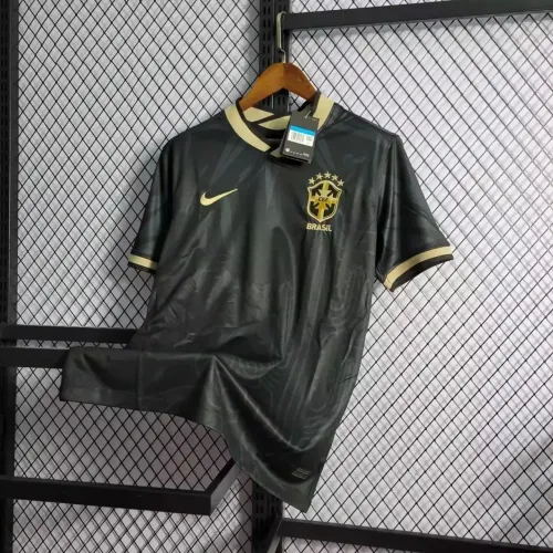 Camisa Seleção Brasil Retrô - Black Cactus Edition 22/23