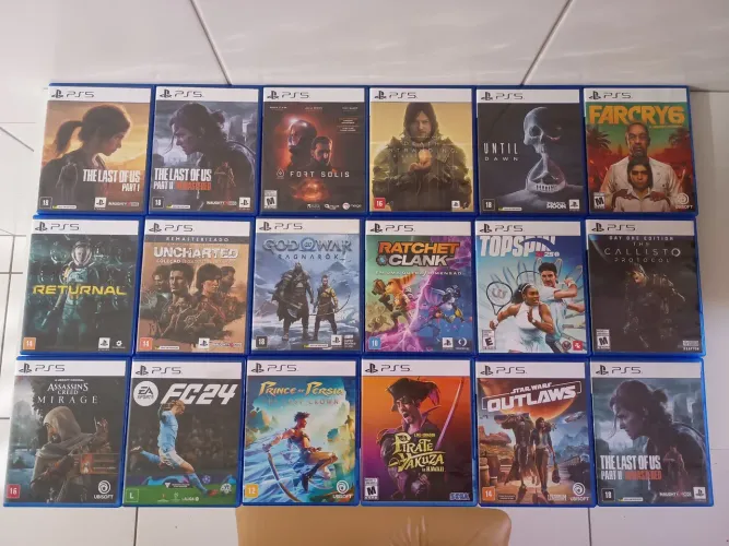 Jogos PS5 NOVOS valores variam de R$90 a R$180 dúvidas no chat