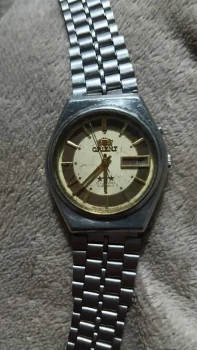 Relógios orient automatico 3 estrelas dorado