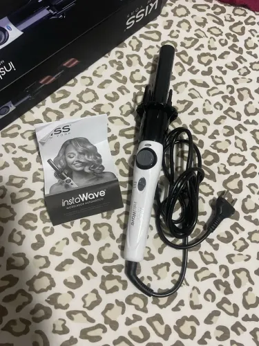 MODELADOR DE CACHOS KISS NEW YORK AUTOMÁTICO NOVO NA GARANTIA BV