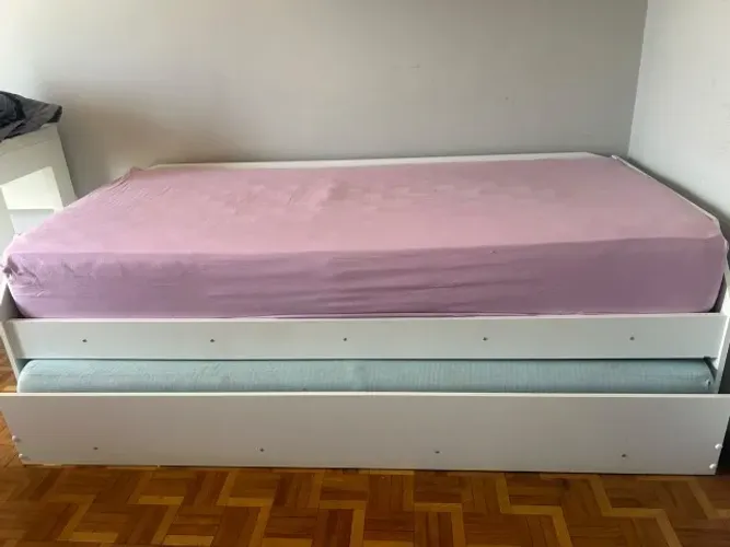 Bicama com 2 colchões