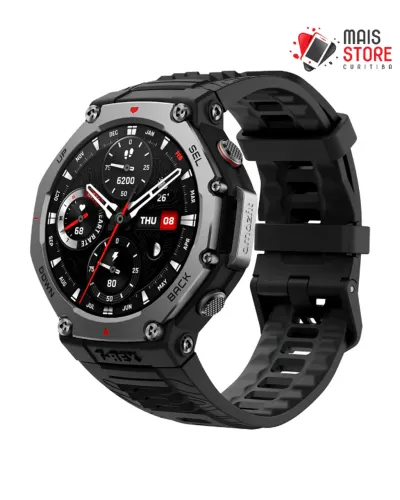 Relógio Smartwatch Amazfit T-Rex 3 - Preto