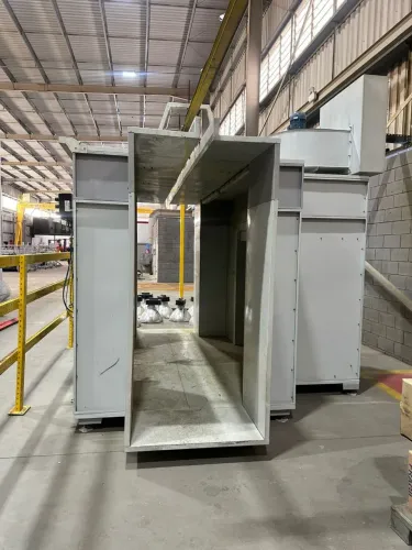 CABINE DE PINTURA ELETROSTÁTICA 