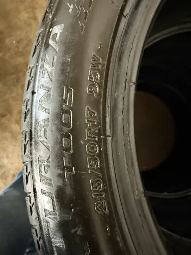 Pneu 215/55 R17 Bridgestone Turanza - Civic G10