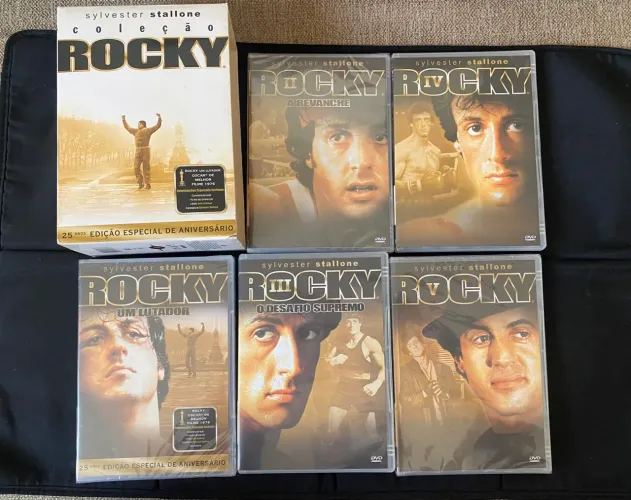 Rocky Balboa lutador box 1 ao 5