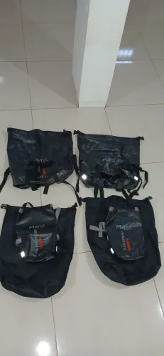 Kit alforges pra moto "MAX"