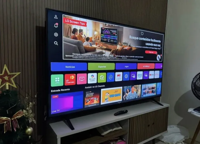PEGO SUA TELEVISÃO NA TROCA, 65 POLEGADA 4K COMANDO VOZ (ALEXA) GAME XBOX INTEGRADO