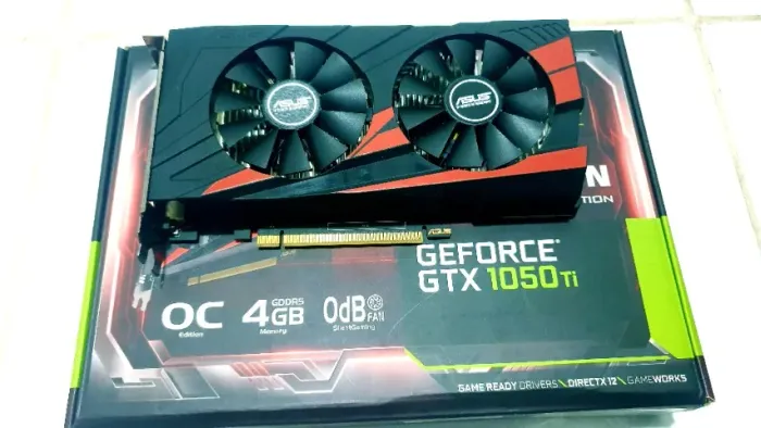 GTX 1050 TI ASUS na caixa - Entrego grátis no Centro, Savassi, Serra ou pode retirar
