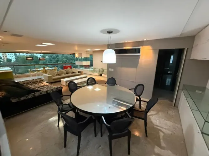 Apartamento com 200m³, 4 suítes, 3 vagas, na Beira Ria da Madalena - Recife - PE