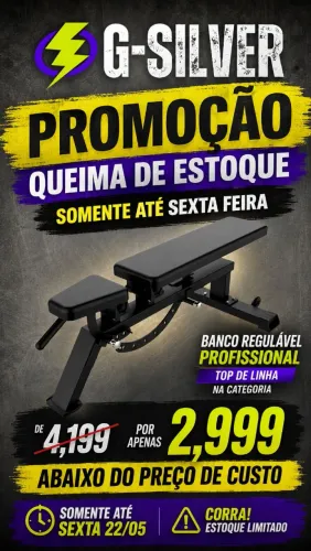 Banco regulável