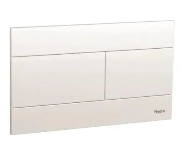 Acabamento para Caixa de Descarga Embutida H Slim Duo Deca 4900.E.HSL.DUO.BR - Cor Branca