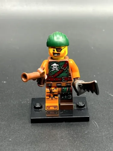 BONECO MINIATURA LEGO NINJAGO BUCKO ORIGINAL