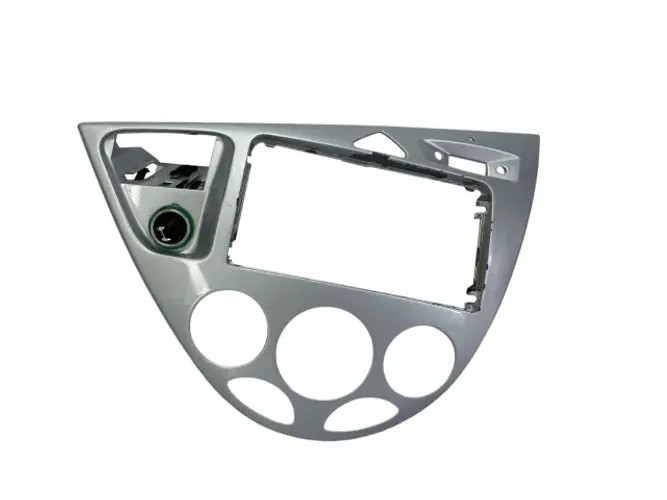 Moldura Painel Central Radio Ar Condi Alerta Cinzeiro Ford Focus XR 2001-2008