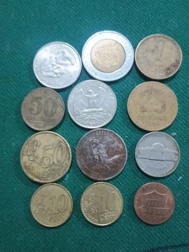 Moedas antigas e raras