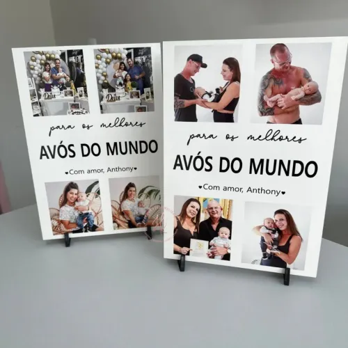 Placa Quadro personalizado 