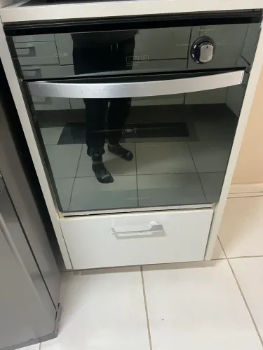 Forno de embutir a gás Brastemp