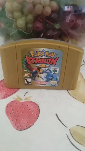Pokemon Stadium 2 jogo nintendo 64 selo gradiente