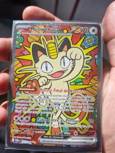 Carta Pokemon Meowth Ex 121/088