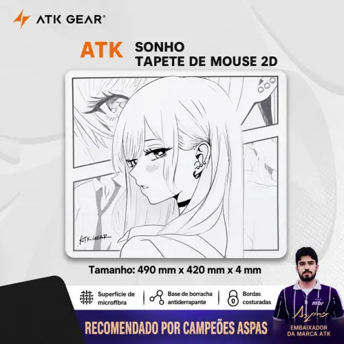 Mousepad novo zero atk
