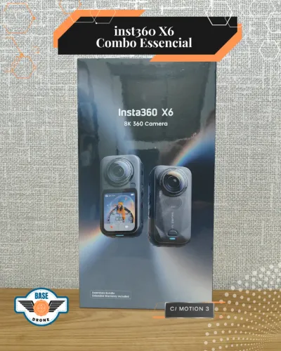Insta360 X6 - Combo Essentials (super completo) - Câmera de ação 360 8K