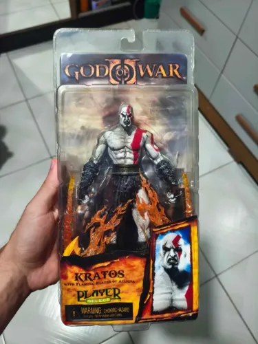 Kratos Flaming Blades Of Athena Neca Original