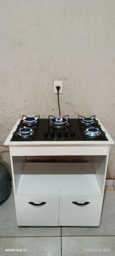Cooktop com armário. Entrego 