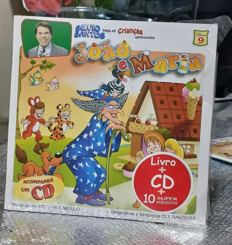 João e Maria - Silvio Santos para as Crianças | Livro + CD