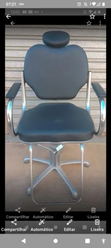 Cadeira de salão barbearia