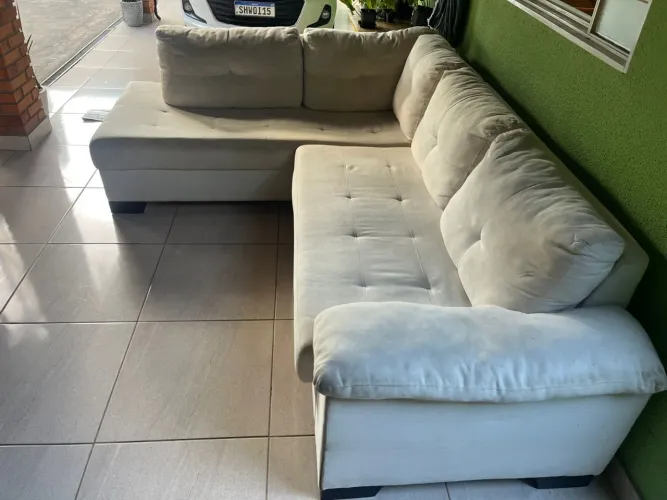 Sofá em L preço de desapega
