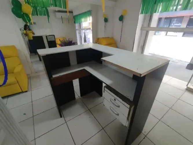 Balcão de recepção