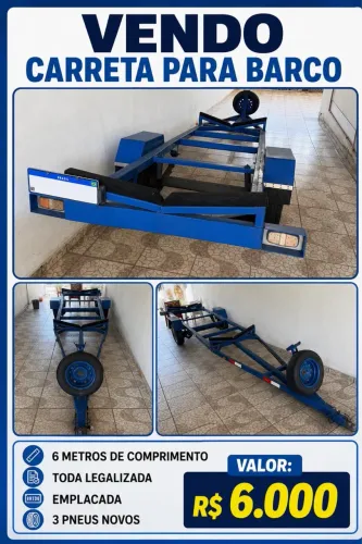 Carreta para barco