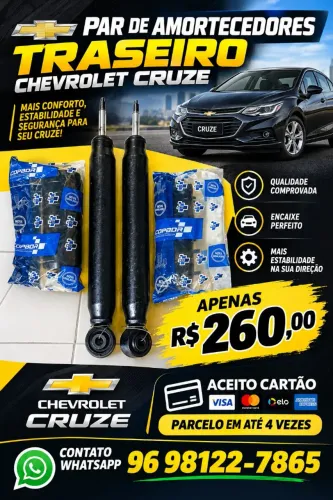 Vendo par de amortecedores traseiro
