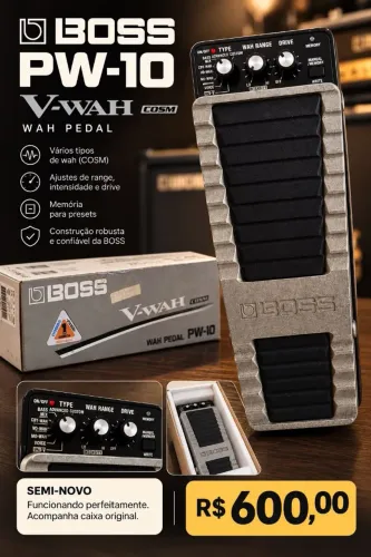 Pedal boss PW-10 wah