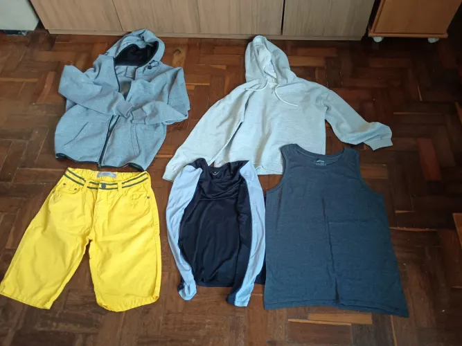 Kit 5 peças masculino Tam P