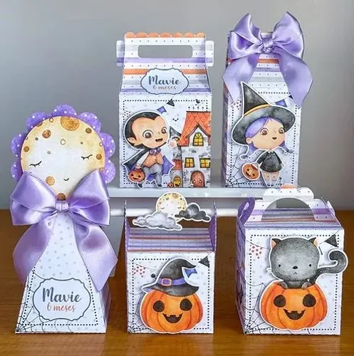 KIT 15 PERSONALIZADOS HALLOWEEN BABY